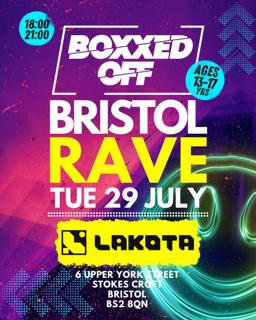 Boxxed Off Rave (Ages 13-17Yrs)