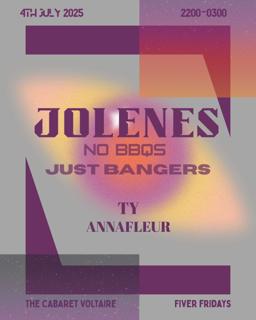 Jolene'S No Bbqs Just Bangers