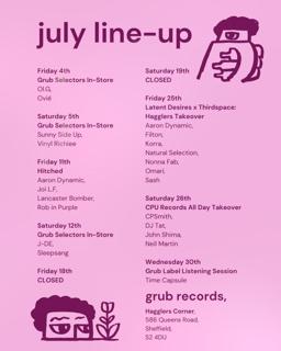 Grub Selectors In-Store: J-De & Sleepsang