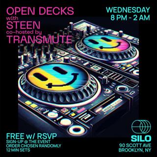Open Decks With Steen And Transmute