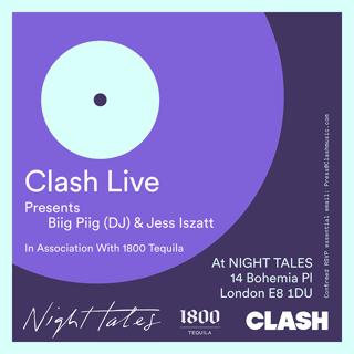 Clash Live: Biig Piig (Dj) & Jess Iszatt