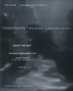 The Marías Official After Party With Josh Conway