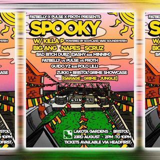 Fatbelly X Pulse X Froth Presents Spooky With Killa P