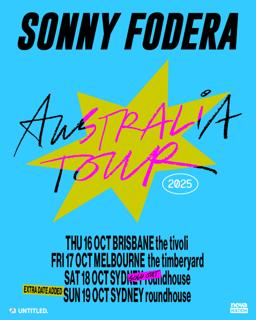 Sonny Fodera Australia Tour - Sydney