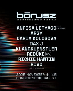 Bónusz Electronic Music Festival 2025