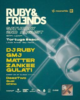 Ruby&Friends At Tortuga Beach Terrace