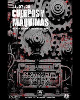 Colapso Pres: Cuerpos Y Maquinas, Ebm All Night Long