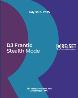 Re:Set With Dj Frantic & Stealth Mode