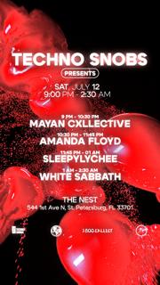 Techno Snobs Presents: White Sabbath , Sleepylychee