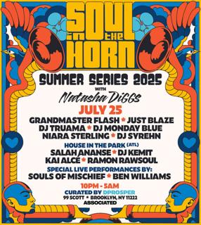 Soul In The Horn 2025 Summer Series With Natasha Diggs