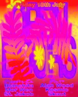 Open Doors: Alan Wood, Blanchita, Kosmic Skaut, Mor Wen, St. Jakob