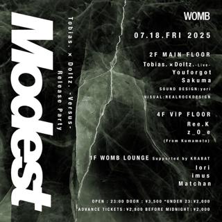 Modest Presents Tobias. × Doltz. -Versus- Release Party