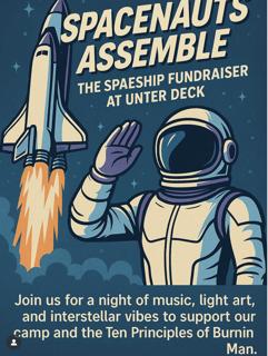 Spacenauts Assemble – The Spaceship Fundraiser At Unter Deck