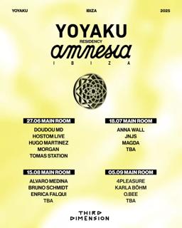 Yoyaku X Amnesia Residency