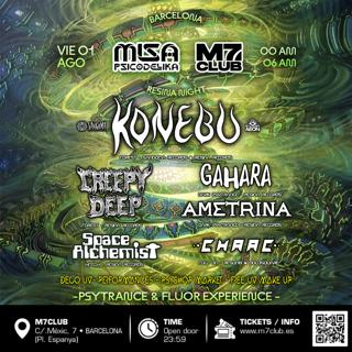 Misa Psicodelika [Resina Night-Konebu-Creepy Deep-Ametrina-Gahara-Space Alchemiist-Chaac]