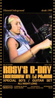 Rosy B-Day 80'S/Guitar Club