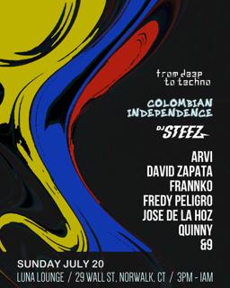 From Deep To Techno Colombian Independence