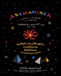 Astradanza Sunset To Sunrise On The Beach: Andrey Pushkarev