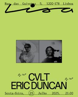 Sala Lisa: Cvlt & Eric Duncan
