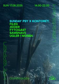 Sunday Psy X Kontoret: Filen, Jidder, Fytogast, Samsnavs, Ugler I Mosen