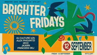 Nt'S Loft: Brighter Days Residency - Four Fridays In September