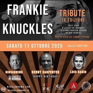 Frankie Knuckles Tribute