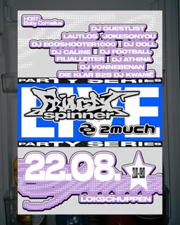 Fridget Spinner X 2Much With Dj Guestlist, Lautlos, Die Klar B2B Dj Kwame