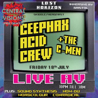 Ceephax Acid Crew + The C-Men (Live Av)