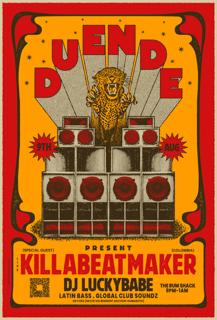 Duende Presents Killabeatmaker (Live - Colombia) & Dj Luckybabe