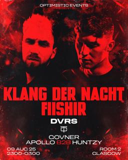 Optimistic Events Presents Klangdernacht & Fiishir