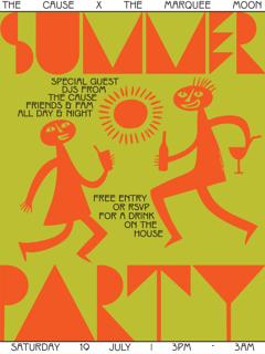 The Cause X The Marquee Moon Summer Party