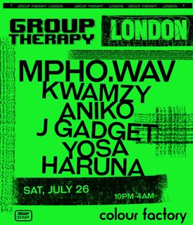 Group Therapy London: Mpho.Wav, Kwamzy, Aniko
