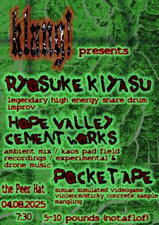 Ryosuke Kiyasu / Hope Valley Cement Works / Pocket Ape