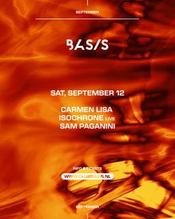 Basis/ Carmen Lisa/ Isochrone [Live]/ Sam Paganini