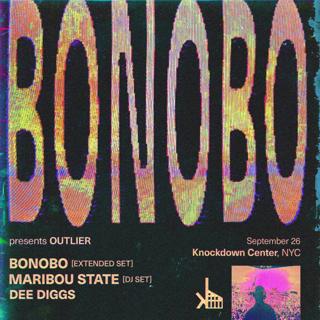 Bonobo - Outlier With Maribou State, Dee Diggs