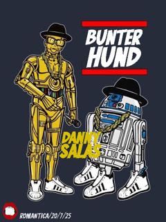Bunter Hund Mit Danny Salas