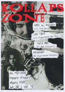 Kollapszone Pres.: Fritz Ali Hansen + Cute Fruit + Jany Irro + Mindsight