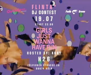 Flinta* Dj Contest - Girls Just Wanna Have Fun'