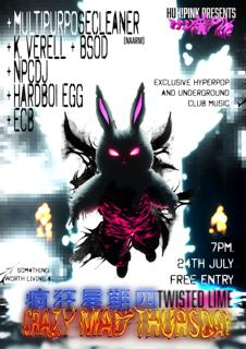 Huh!Pink Presents Crazy Mad Thursday 疯狂星期四 Feat. Multipurposecleaner (Naarm)
