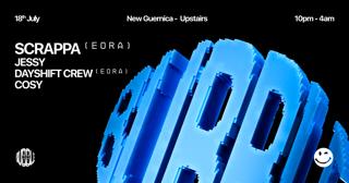 Bubble Presents. Scrappa (Eora) Upstairs