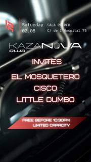 [Free Tickets] Kazanova Club Pres: El Mosquetero, Cisco, Little Dumbo