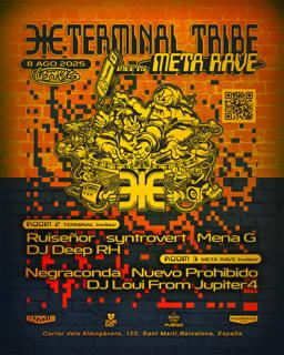 Terminal Tribe Meets Meta Raves Fuego