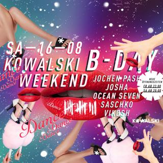 13 Jahre Kowalski - Day 2 - Resident Love - Doors 20 Uhr