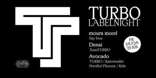 Turbo Labelnight W/ Moura Mood, Densi, Avocado