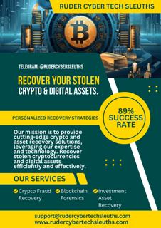 Hire Ruder Cyber Tech Sleuths, The Best Experts In Cryptocurrency Recovery