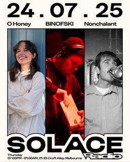 Solace Radio X Soda Bar