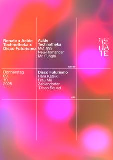 Acide Technotheka X Disco Futurismo