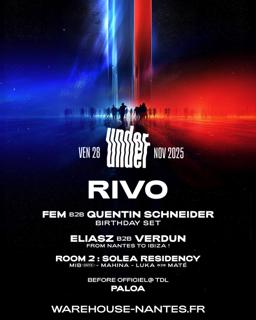 Under Présente Rivo Nantes Nantes - 19€