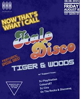 Italo Disco Party Feat. Tiger & Woods