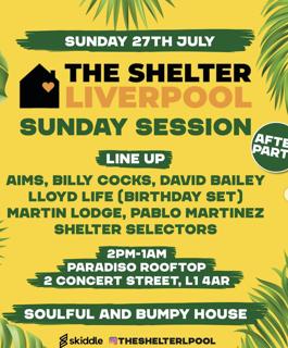 The Shelter Liverpool Presents: Jovonn